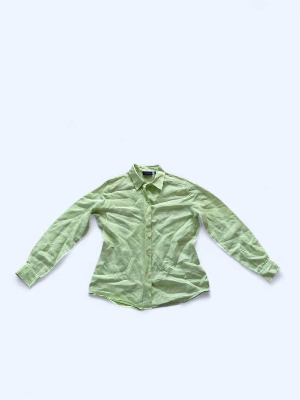 Lime green linen shirt‎ Size M by Liz
Claiborne
